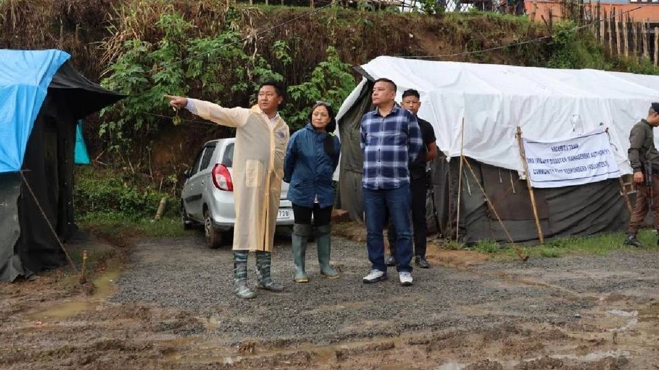Nagaland: Landslides ravage 251 households in Tuensang; Minister pledges relief and support Nagaland: Landslides ravage 251 households in Tuensang; Minister pledges relief and support