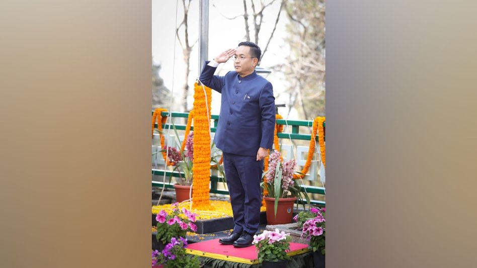 Sikkim CM Prem Singh Tamang extends Independence Day greetings to the nation Sikkim CM Prem Singh Tamang extends Independence Day greetings to the nation