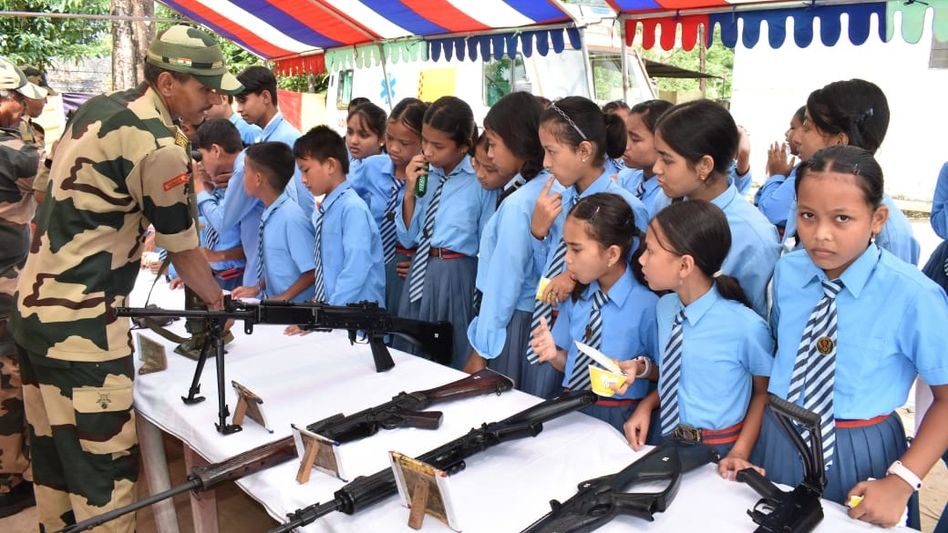 Meghalaya BSF celebrates Independence Day, emphasises camaraderie and mutual respect Meghalaya BSF celebrates Independence Day, emphasises camaraderie and mutual respect