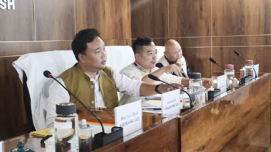 Arunachal MLAs focuses on holistic growth of West Kameng District, holds meeting Arunachal MLAs focuses on holistic growth of West Kameng District, holds meeting