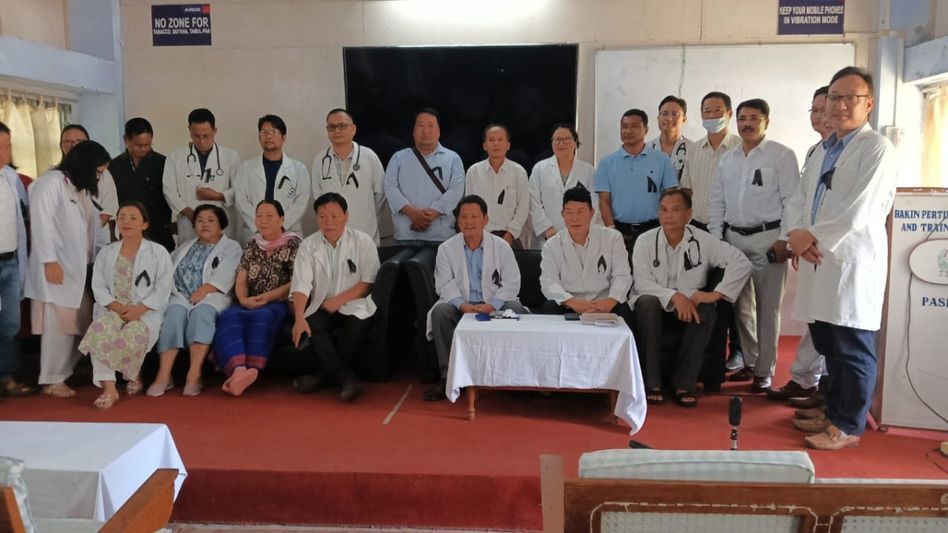 Arunachal's doctor association joins nationwide protests against Kolkata doctor's rape-murder Arunachal's doctor association joins nationwide protests against Kolkata doctor's rape-murder