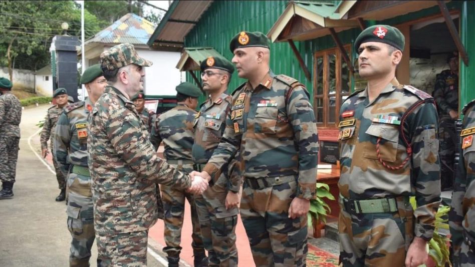 Manipur: Lt General Abhijit Pendhakar reviews security situation in Churachandpur Manipur: Lt General Abhijit Pendhakar reviews security situation in Churachandpur