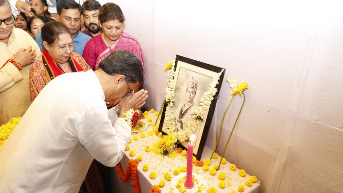 Tripura CM Manik Saha honours Maharaja Bir Bikram's legacy on 116th birth anniversary