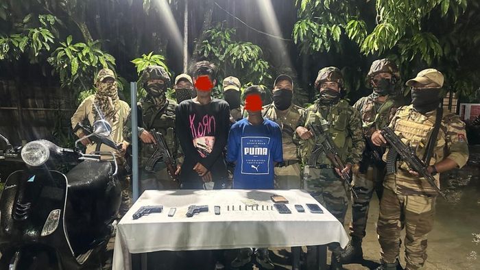 Manipur police arrest two KCP (PWG) members in Thoubal district