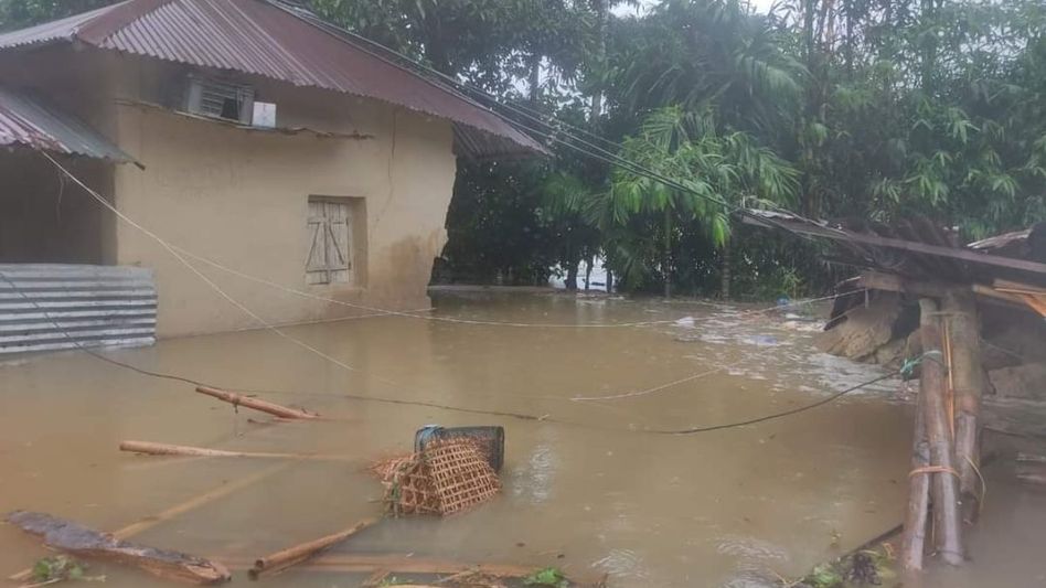 Tripura floods: 7 dead, two missing, over 5600 displaced due to torrential rainfall Tripura floods: 7 dead, two missing, over 5600 displaced due to torrential rainfall
