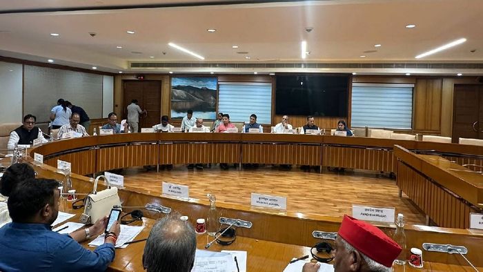 Sikkim MP Indra Hang Subba attends first Estimates Committee meeting in New Delhi