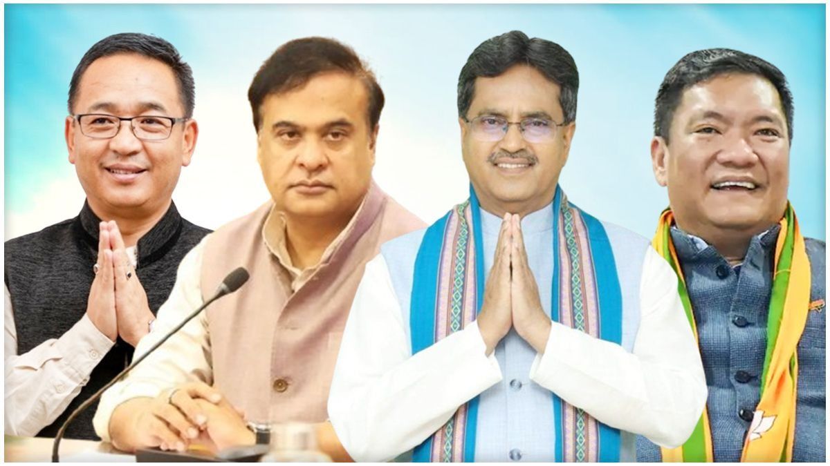 Four Northeast CMs feature in India Today’s 'Most Popular Chief Minister List' in home state Four Northeast CMs feature in India Today’s 'Most Popular Chief Minister List' in home state