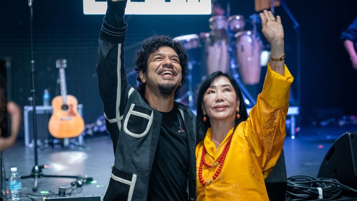 Bhutan's Queen Mother showers praise on Papon at Smile Asia event in Singapore