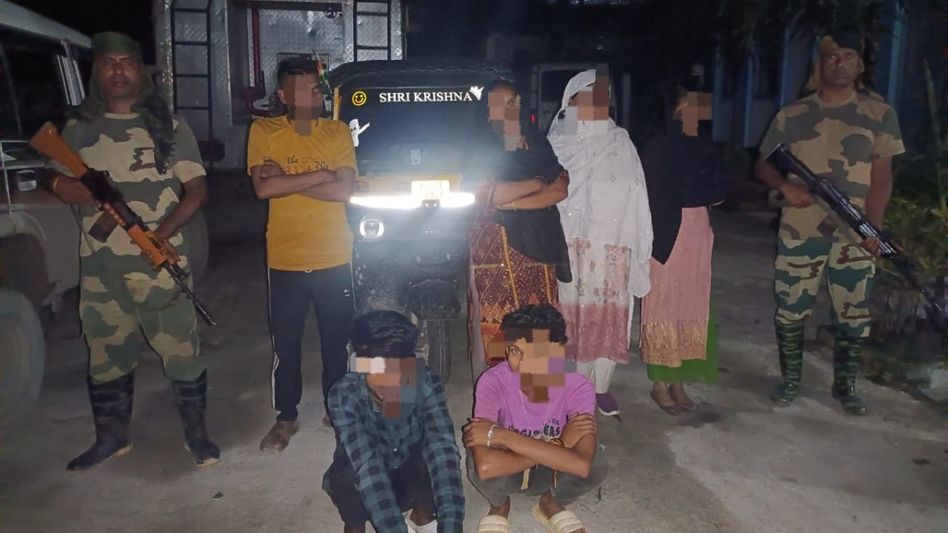 BSF Meghalaya prevents infiltration attempt at Indo-Bangladesh border, 6 arrested BSF Meghalaya prevents infiltration attempt at Indo-Bangladesh border, 6 arrested