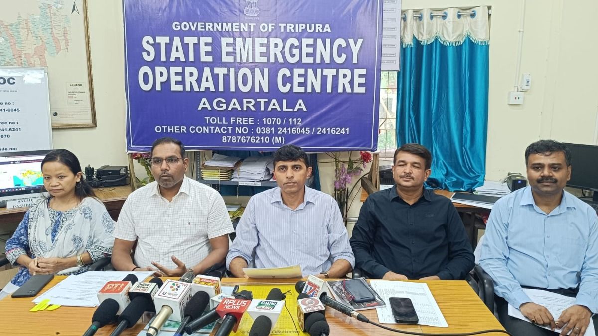 Tripura floods cause Rs 5,000 crore damage, 1.28 lakh displaced, 24 dead Tripura floods cause Rs 5,000 crore damage, 1.28 lakh displaced, 24 dead