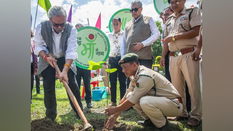 Manipur Chief Justice leads tree plantation drive at High Court honouring mothers Manipur Chief Justice leads tree plantation drive at High Court honouring mothers