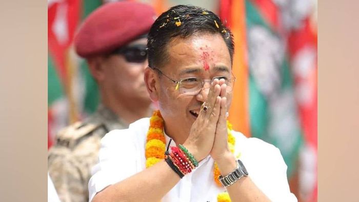 Sikkim CM expresses gratitude as he tops India Today’s Mood of the Nation survey