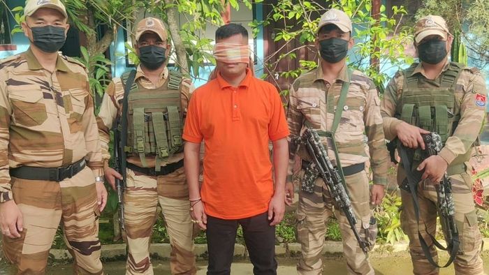 Manipur Police arrest KCP cadre involved in extortion, seize mobile handset