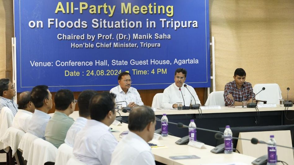 Tripura floods cause Rs 15,000 crore in damage: CM Manik Saha Tripura floods cause Rs 15,000 crore in damage: CM Manik Saha