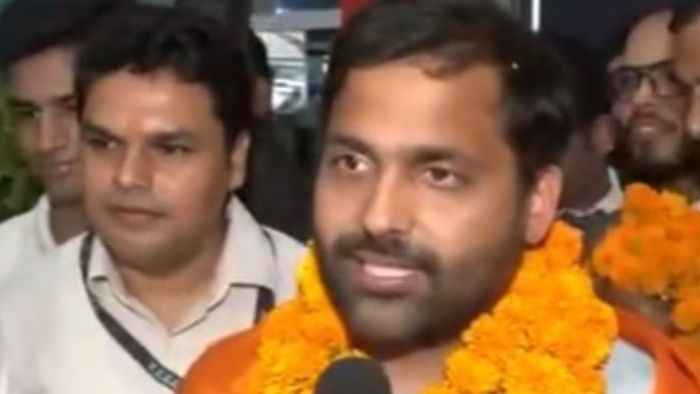 India's first civilian space tourist returns after Blue Origin mission