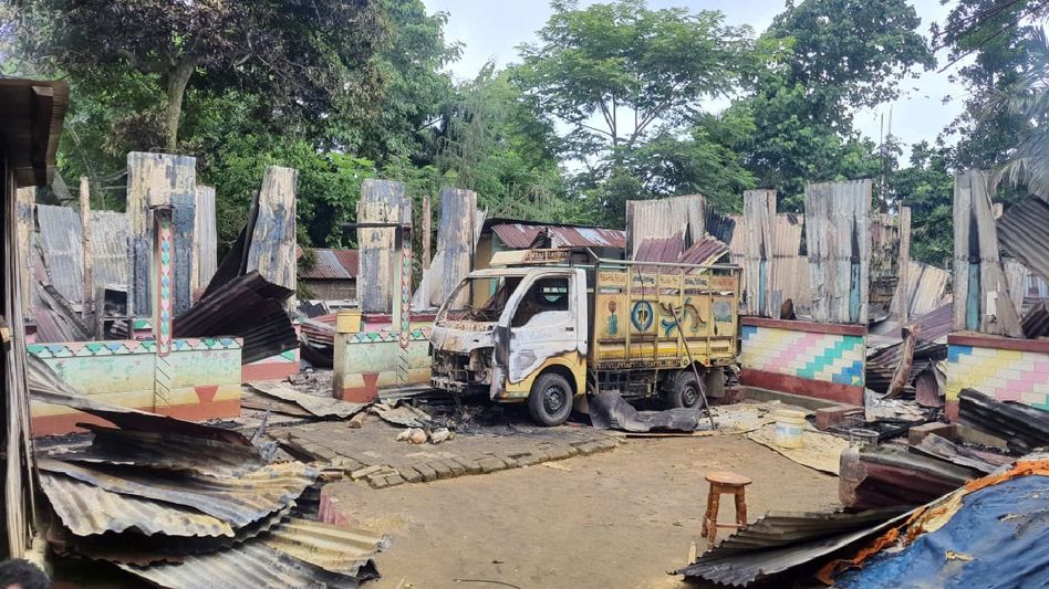 Tensions erupt in Tripura's Jirania after Goddess Kali's idol vandalized, 163 BNSS imposed Tensions erupt in Tripura's Jirania after Goddess Kali's idol vandalized, 163 BNSS imposed