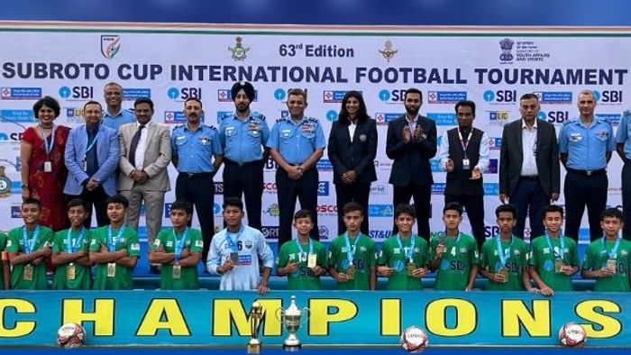 Meghalaya under-15 team clinches International Subroto Cup 2024 title, CM Sangma hails achievement (Photo: SubrotoCupOfficial/X)