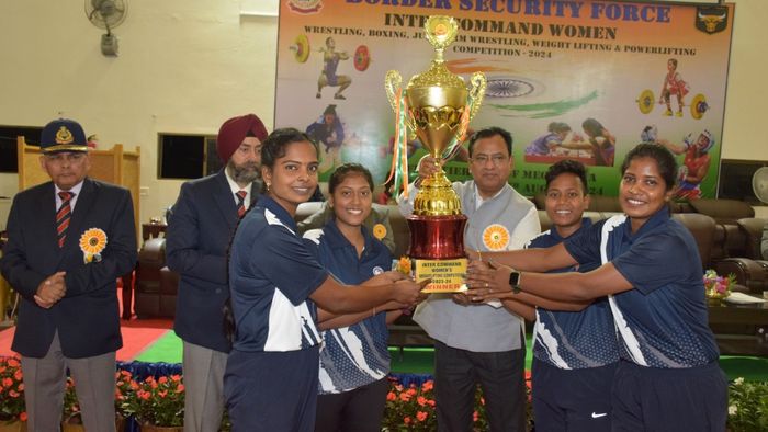 BSF women's sports competition concludes in Meghalaya