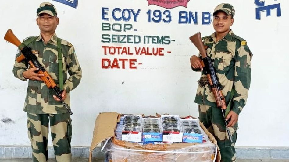 Meghalaya BSF thwarts smuggling attempt on India-Bangladesh border Meghalaya BSF thwarts smuggling attempt on India-Bangladesh border