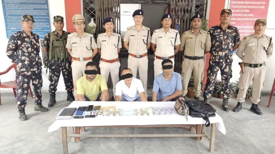 Arunachal police arrest NSCN-IM cadres, recover extortion money Arunachal police arrest NSCN-IM cadres, recover extortion money