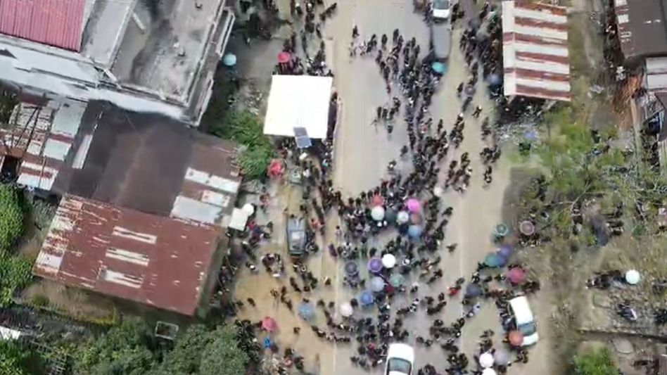 Manipur: Senapati District Students Association condemns Kuki rally's 'physical scuffle' in Naga village Manipur: Senapati District Students Association condemns Kuki rally's 'physical scuffle' in Naga village