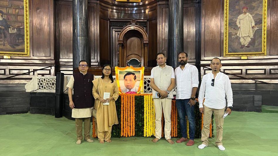 Meghalaya NPP commemorates PA Sangma's legacy on his 77th birth anniversary Meghalaya NPP commemorates PA Sangma's legacy on his 77th birth anniversary