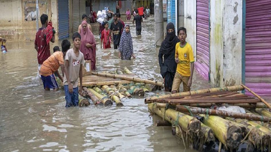 Bangladesh floods: 59 dead, over 7 lakh families still affected Bangladesh floods: 59 dead, over 7 lakh families still affected