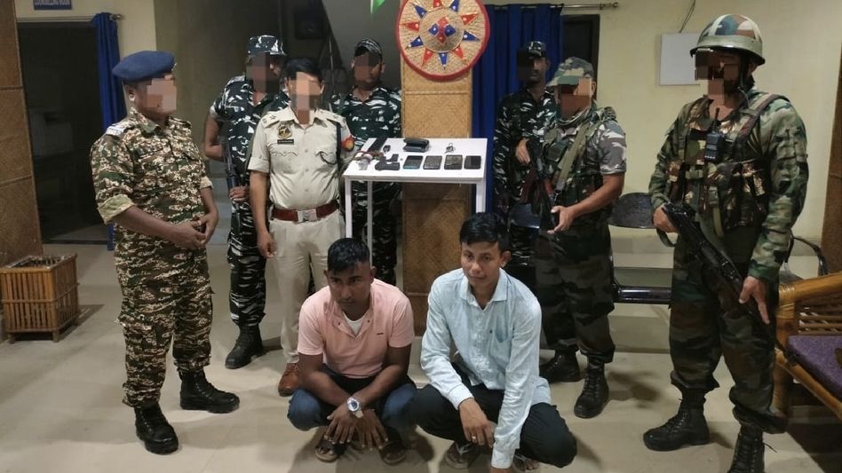 Assam: 2 arrested with firearms and ammunition in Sonari Assam: 2 arrested with firearms and ammunition in Sonari