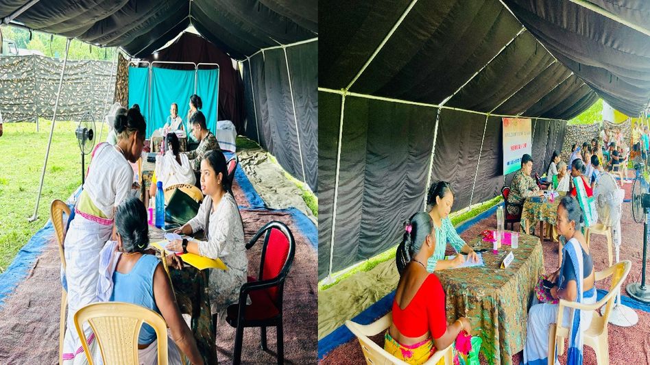 Assam: Indian Army organizes medical camp in remote villages of Tinsukia Assam: Indian Army organizes medical camp in remote villages of Tinsukia