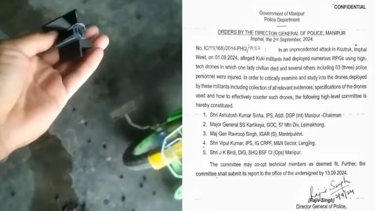 High-level committee formed to investigate drone attack in Manipur