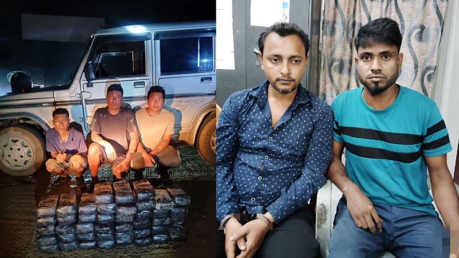 Mizoram: Special narcotics team seize meth worth Rs 5.36 crore in Aizawl, five arrested Mizoram: Special narcotics team seize meth worth Rs 5.36 crore in Aizawl, five arrested