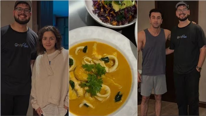 Chef Suryansh cooked for Alia Bhatt and Ranbir Kapoor, sharing his experience on Instagram