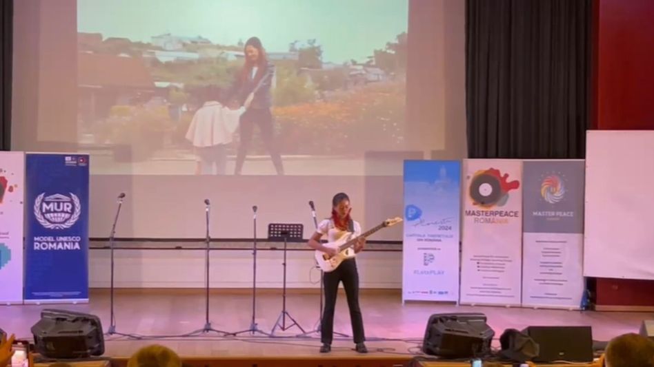 Nagaland rock star shines at global peace bootcamp in Romania Nagaland rock star shines at global peace bootcamp in Romania