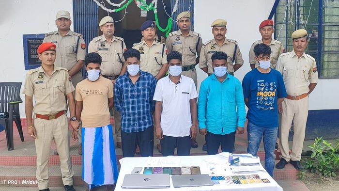 Morigaon Police bust Rs 2 crore fraud, arrest five