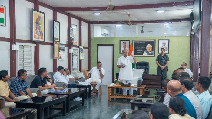 Manipur CM meets with committee over drone attack killing