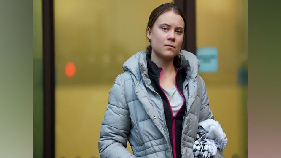 Greta Thunberg detained during pro-Palestine protest at University of Copenhagen Greta Thunberg detained during pro-Palestine protest at University of Copenhagen