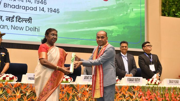 Meghalaya educator honoured with National Teachers' Award