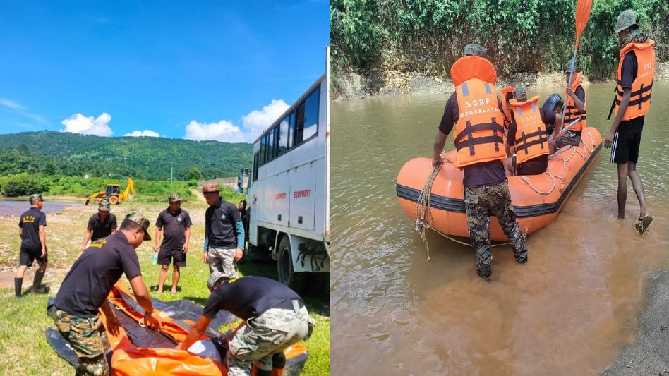 Meghalaya: Body of 10-year-old boy recovered from Umiam River by SDRF Meghalaya: Body of 10-year-old boy recovered from Umiam River by SDRF