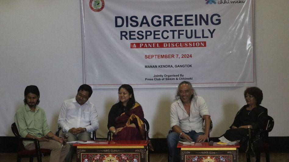 Sikkim hosts panel on 'Disagreeing Respectfully', to promote constructive dialogue Sikkim hosts panel on 'Disagreeing Respectfully', to promote constructive dialogue