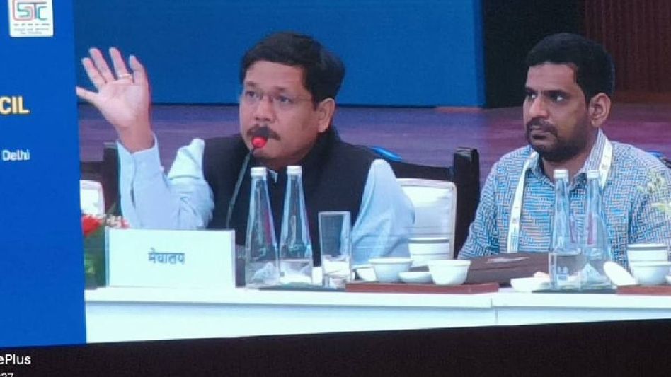 Meghalaya CM Conrad Sangma joins key discussions at 54th GST Council meeting Meghalaya CM Conrad Sangma joins key discussions at 54th GST Council meeting