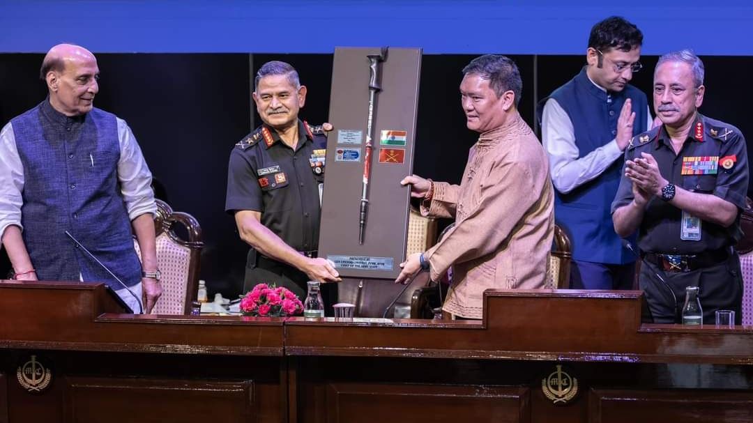 Arunachal CM highlights border infrastructure and security at development conclave