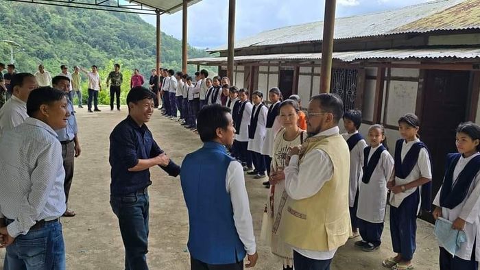 Arunachal MLA inspects schools, proposes major education reforms in Papum Pare district