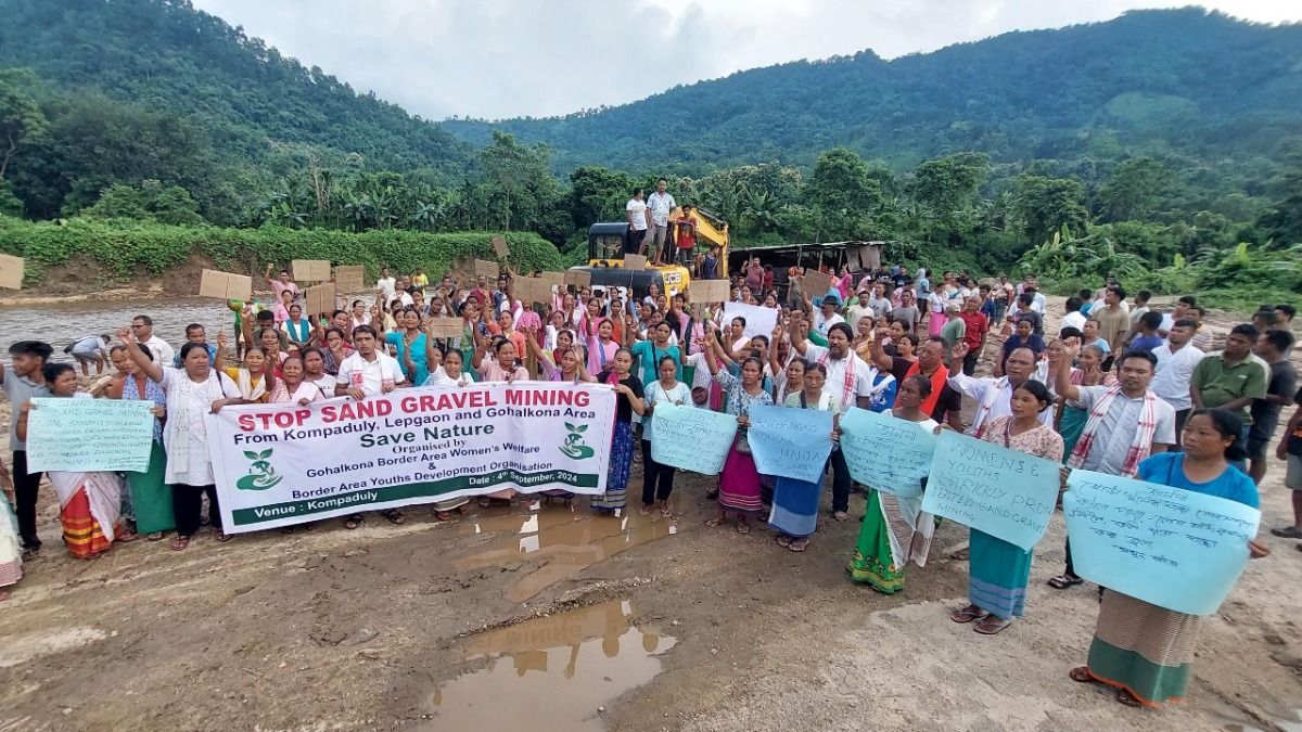 Assam: Gohalkona sand gravel mining faces temporary ban amidst protests and economic concerns Assam: Gohalkona sand gravel mining faces temporary ban amidst protests and economic concerns