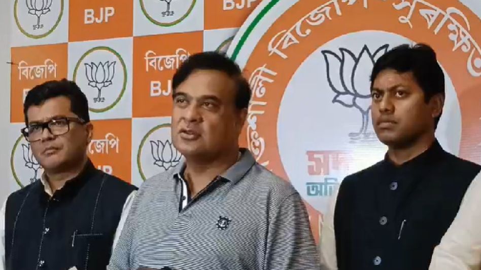 Himanta Biswa Sarma accuses Congress of provoking tensions during Sonapur eviction drive Himanta Biswa Sarma accuses Congress of provoking tensions during Sonapur eviction drive