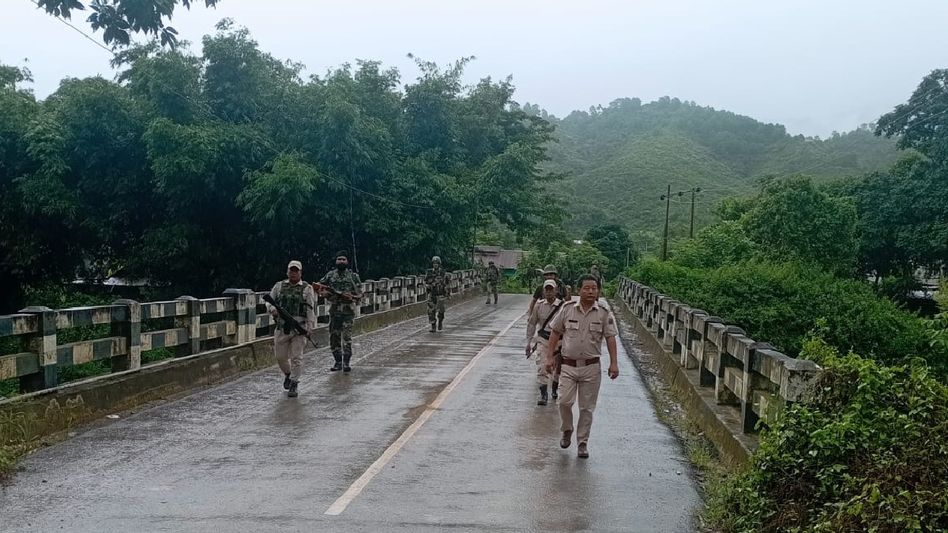 Manipur police arrest two for involvement in Thoubal protests, recover live tear gas shell Manipur police arrest two for involvement in Thoubal protests, recover live tear gas shell