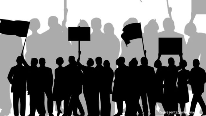 Voice of the People Party protests soaring prices in Meghalaya