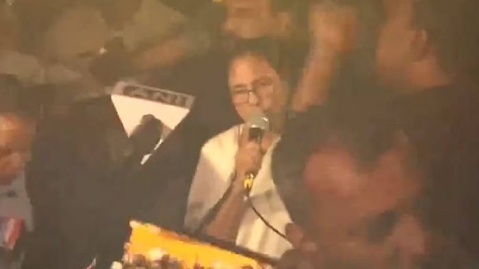 Mamata Banerjee makes surprise visit to Kolkata doctors’ protest, appeals for resumption of work