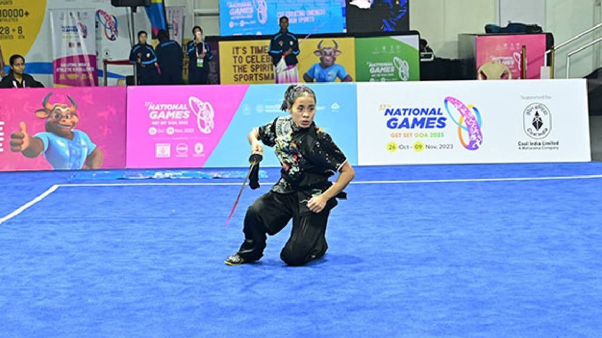 Arunachal's Nyeman Wangsu secures sixth place in Gunshu at Asian Wushu Championships