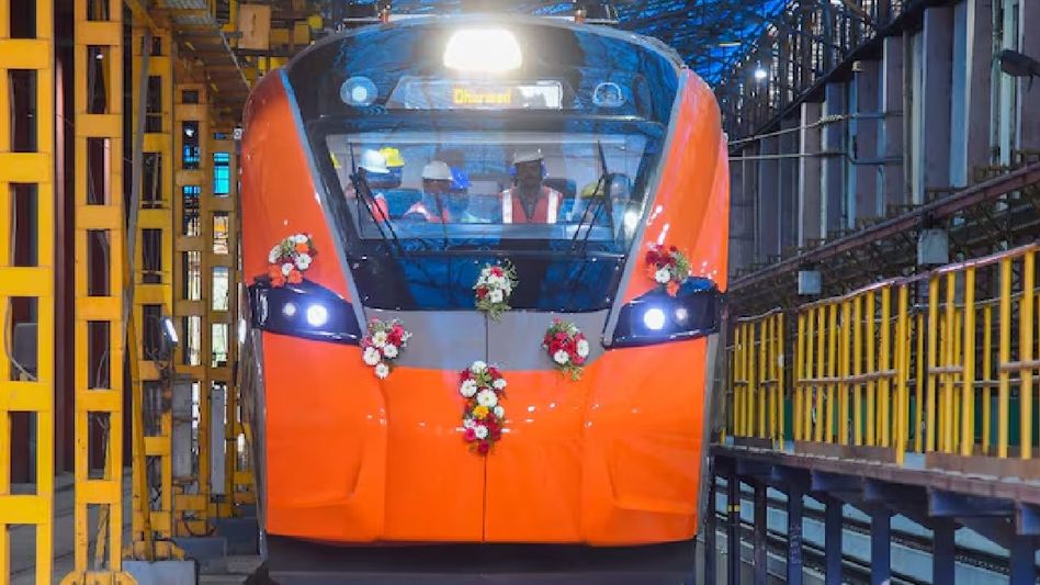Vande Metro train renamed as Namo Bharat Rapid Rail hours before inaugural run Vande Metro train renamed as Namo Bharat Rapid Rail hours before inaugural run