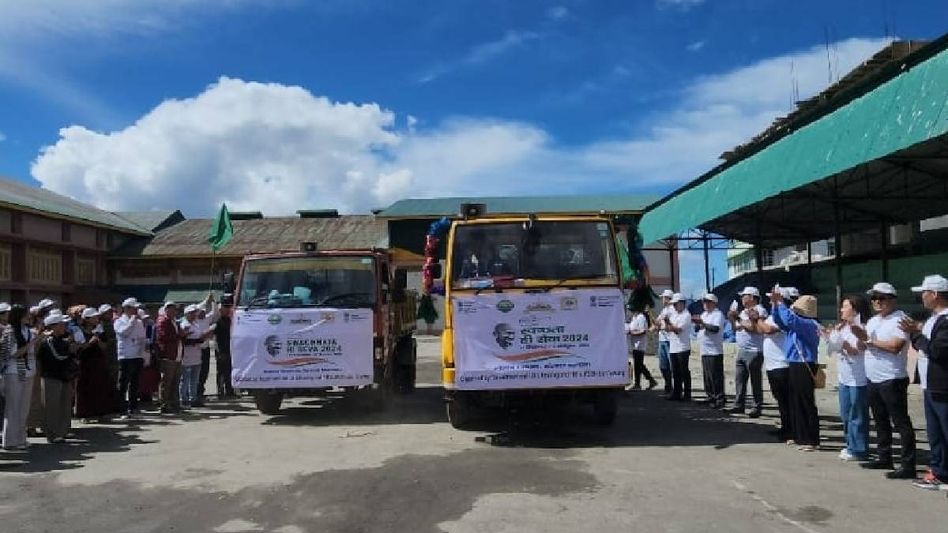 Arunachal: Swachhata Hi Seva 2024 launched in Yachuli to mark PM Modi's birthday Arunachal: Swachhata Hi Seva 2024 launched in Yachuli to mark PM Modi's birthday